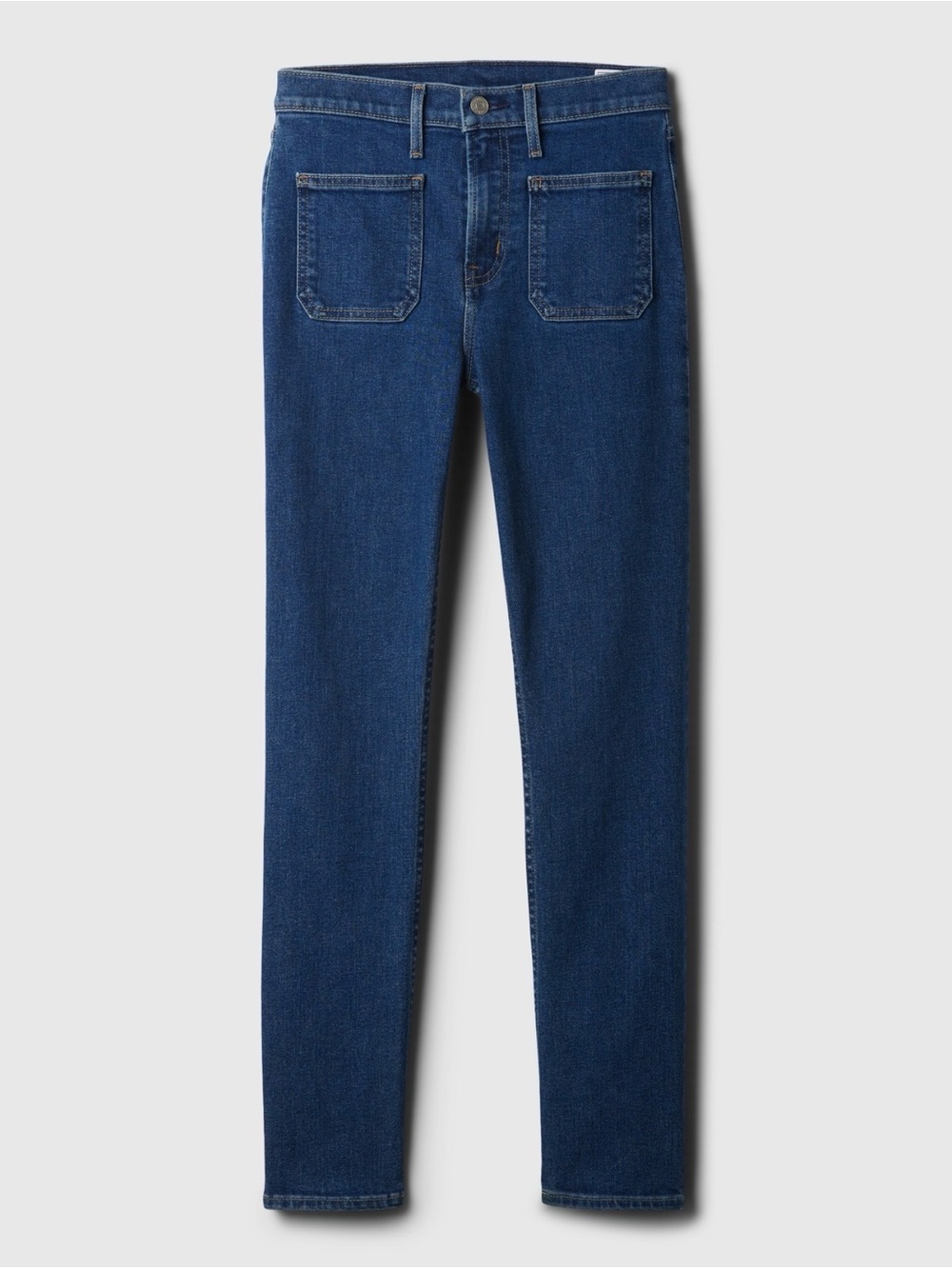 Gap Women’s Slim Mid Rise Vintage Denim Jeans in Medium Wash Blue